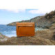 KEA leather handbag - yellowCrossbody leather bags