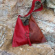 KYTHNOS leather handbag - red-brownLeather tote - shopper bags