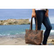 MILOS leather tote bag - brownLeather tote - shopper bags