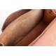 PASOS leather handbag - natural color