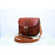 PASOS leather handbag - natural color