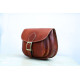 PASOS leather handbag - natural color