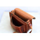 PASOS leather handbag - natural color