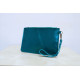 RO leather handbag - turquoise