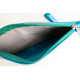 RO leather handbag - turquoise