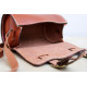 ROMVI leather crossbody bag - natural color