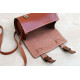 ROMVI leather crossbody bag - natural color