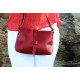 SARIA leather handbag - redCrossbody leather bags