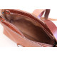 SARIA leather handbag - natural colour