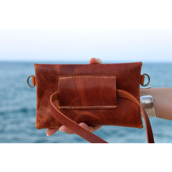 TOLO leather bag 3in1 - natural color