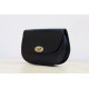 EVIA Leather Handbag in black