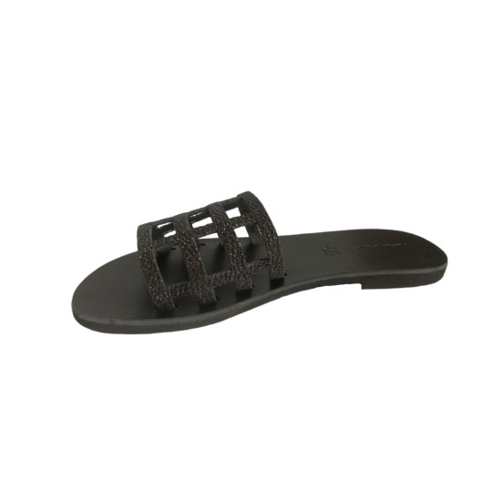 MATALA leather sandals - black colorExclusive collection