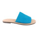 PAROS leather sandals - blue colorColor collection