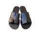 Elegant women's sandals Pelagia made of real cowhide leather