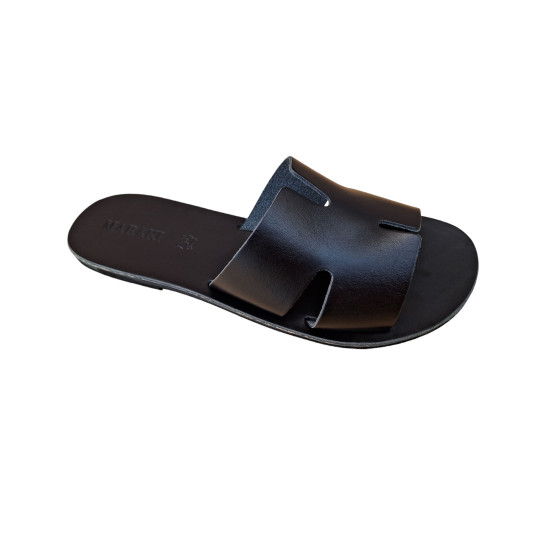 Elegant women's sandals Pelagia made of real cowhide leather