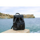 TILOS leather backpack - blackWomen s leather backpacks